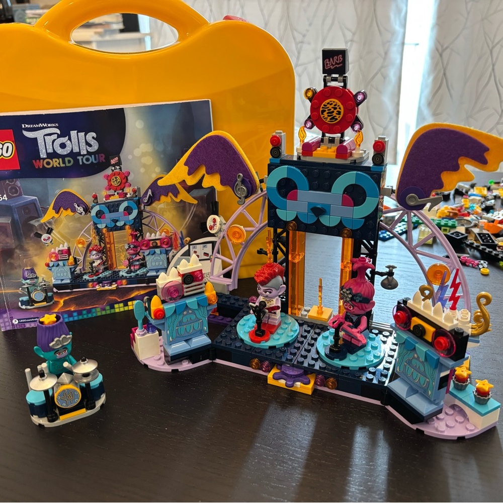 LEGO Trolls World Tour Volcano City Concert Set